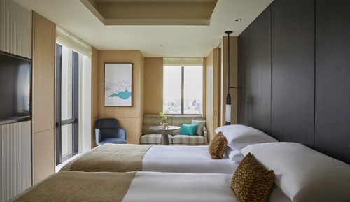 Suite estudio, 2 camas individuales