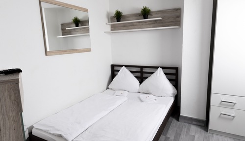 Habitación con 1 cama doble o 2 individuales