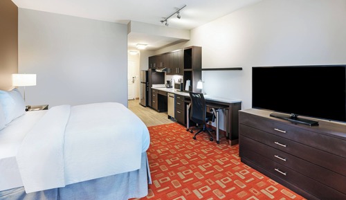 Suite estudio, 1 cama de matrimonio grande con sofá cama (Mobility Accessible, Tub)