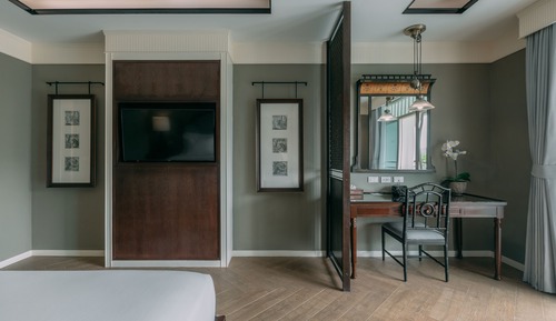 Habitación Deluxe, acceso a la piscina