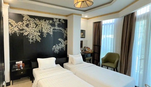 Habitación Deluxe, 2 camas individuales, vistas a la ciudad