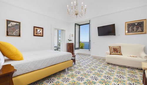 Habitación Deluxe doble, vistas al mar (Mimosa)
