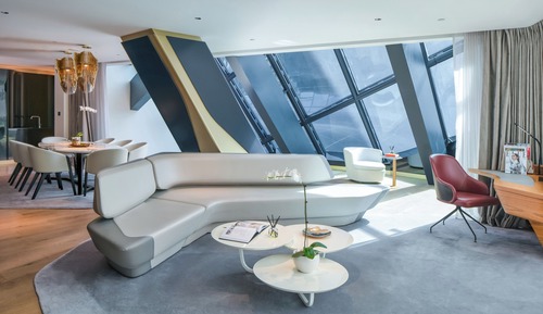 Beyond ME + Suite by Zaha Hadid and Jacuzzi