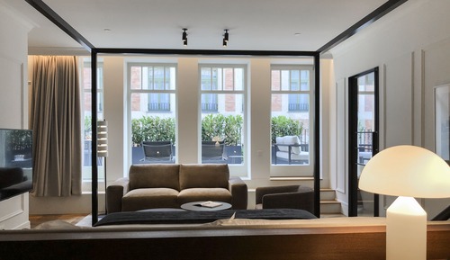 Suite, terraza con acceso al Spa