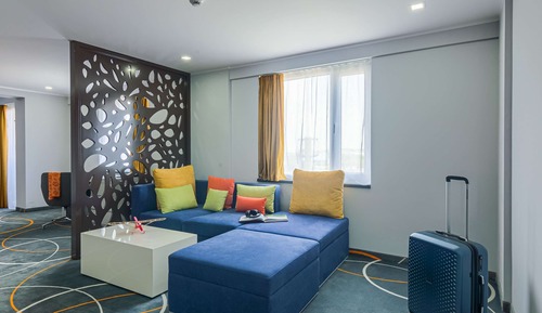 Habitación Premium, 1 cama de matrimonio grande con sofá cama