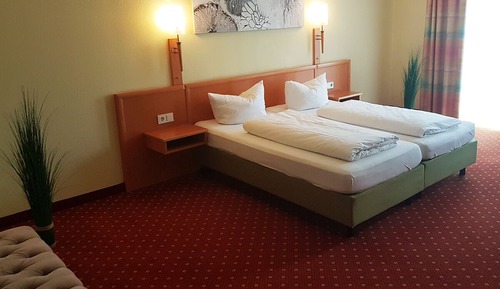Habitación con 1 cama doble o 2 individuales