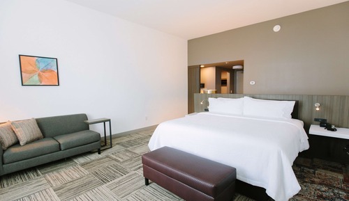 Habitación Deluxe, 1 cama de matrimonio grande, accesible para personas con discapacidad, bañera