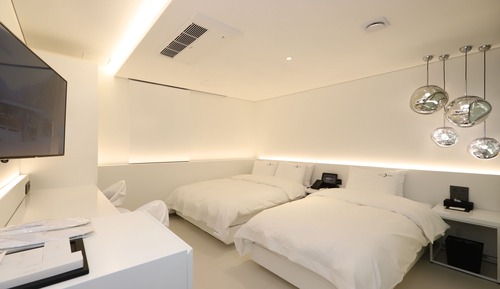 Habitación con 2 camas individuales