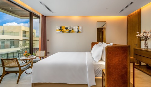 Villa de lujo, 2 habitaciones, piscina privada, vistas al jardín