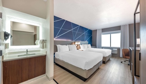 Habitación estándar, 2 camas de matrimonio, no fumadores