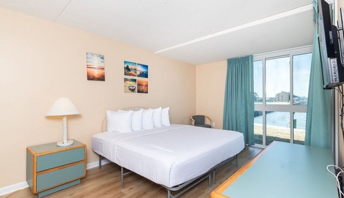 Apartamento Premium, 2 habitaciones, patio, vistas a la bahía