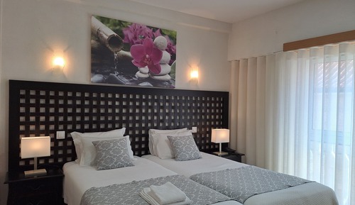 Habitación con 2 camas individuales