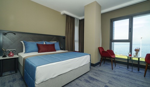 Habitación Deluxe doble, vistas al mar (Aegean)