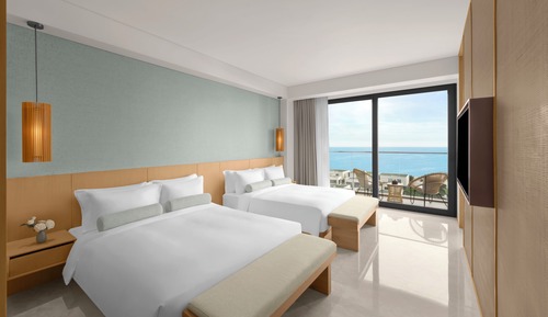 Suite, 2 camas de matrimonio, vistas al mar (Monogram)
