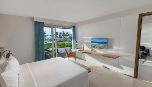 Suite, 1 habitación, piscina privada, vistas al mar (Pavilion, King Bed)