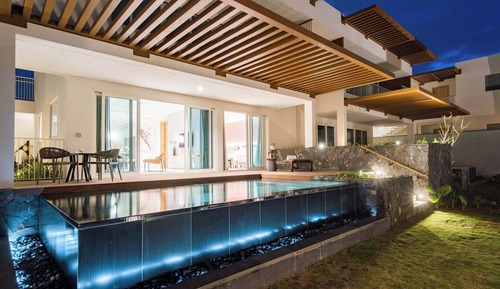 Suite, 3 habitaciones, piscina privada, vistas al mar (Pavilion, King Beds)
