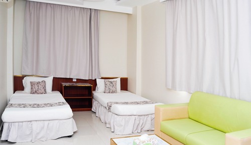 Habitación Deluxe doble, 2 camas individuales