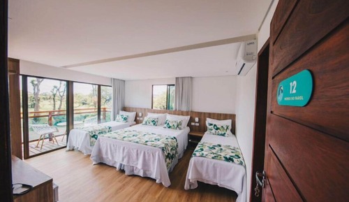 Habitación cuádruple Deluxe