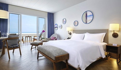 Habitación ejecutiva, 1 cama de matrimonio grande, vistas al mar