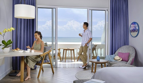 Habitación ejecutiva, 2 camas individuales, vistas al mar