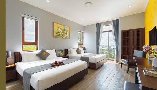 Habitación cuádruple Deluxe