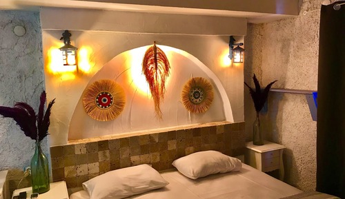 Habitación romántica doble, vistas al jardín