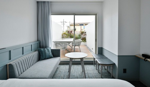 Habitación con 2 camas individuales, no fumadores, vistas al jardín