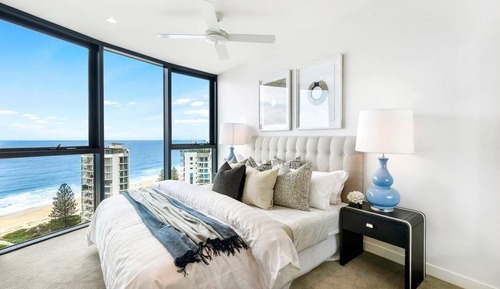 Suite ejecutiva, vistas al mar