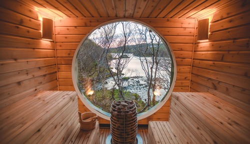 Casa de lujo en un árbol, baño privado (Treehouse Dome)