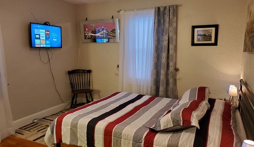 Habitación estándar, 1 cama de matrimonio, no fumadores (New York (Shared Bathrooms))
