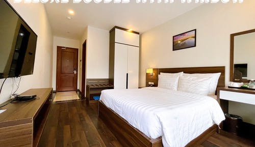 Habitación Deluxe doble, 1 cama de matrimonio, balcón