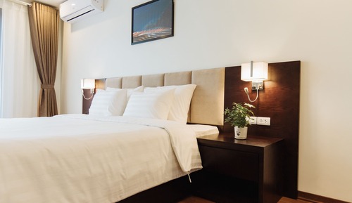 Suite ejecutiva, balcón
