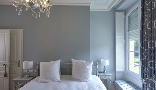 Habitación clásica doble, 1 cama de matrimonio grande, vistas al jardín
