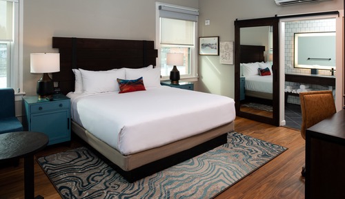 Habitación estándar, 1 cama de matrimonio grande, vistas a la ciudad