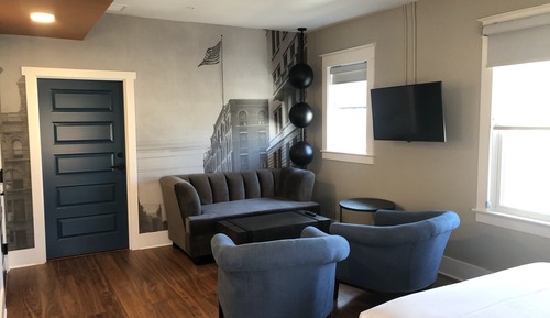 Habitación estándar, 2 camas de matrimonio, vistas a la ciudad