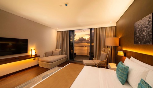 Habitación Premier, balcón, vistas al mar