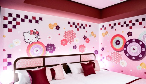Habitación cuádruple (Hello Kitty Room -Wa modern-)