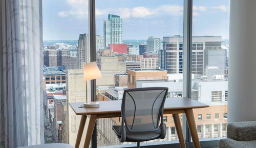 Habitación ejecutiva, 1 cama de matrimonio grande, no fumadores, vistas a la ciudad