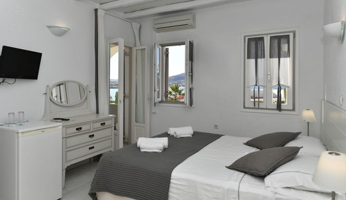 Habitación doble, vistas al mar