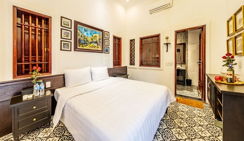Habitación Deluxe doble, en la zona del patio