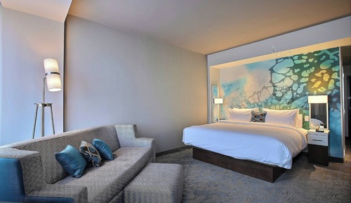 Habitación ejecutiva, 1 cama de matrimonio grande con sofá cama
