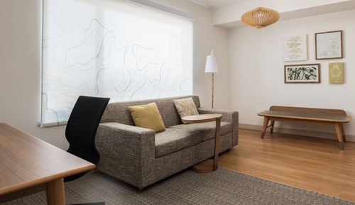 Estudio, 1 cama de matrimonio grande con sofá cama, no fumadores