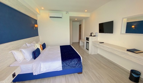 Habitación Deluxe doble, balcón, vistas al mar