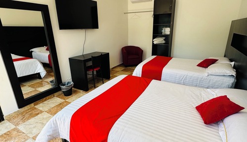 Habitación cuádruple Deluxe