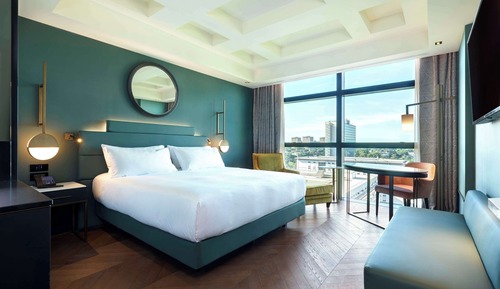 Habitación Deluxe, 1 cama de matrimonio grande (High Floor)