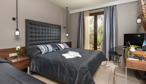 Habitación con 1 cama doble o 2 individuales
