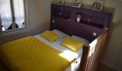 Habitación cuádruple, baño privado, vistas al jardín (SIDONIE)