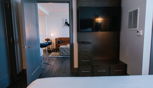 Suite de lujo, varias camas