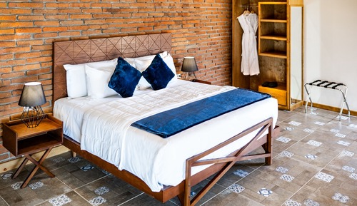 Habitación individual Deluxe, 1 cama de matrimonio grande, accesible para personas con discapacidad