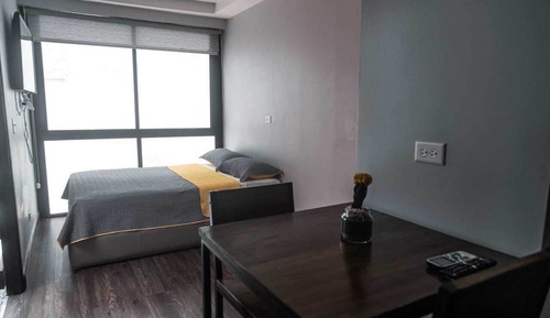 Estudio, 1 cama full, cocina, vistas a la ciudad (Studio Apartment)
